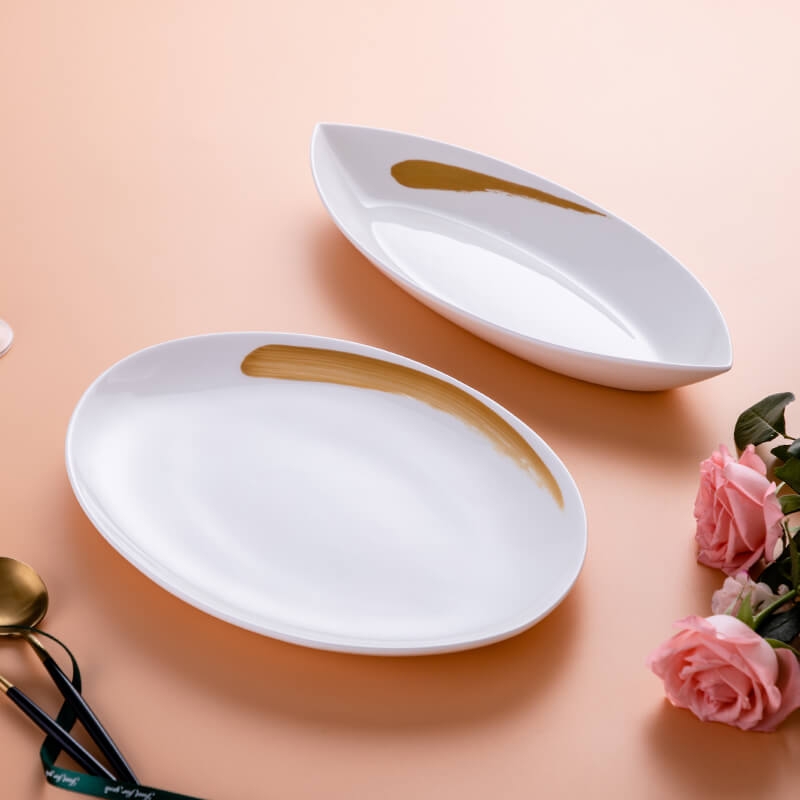 custom shape ceramic tableware