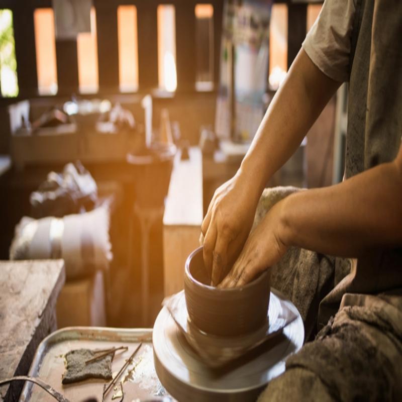 porcelain making