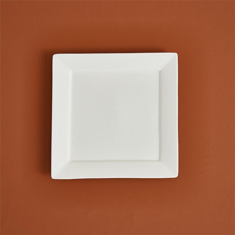 Square Bone China Dinner Plate