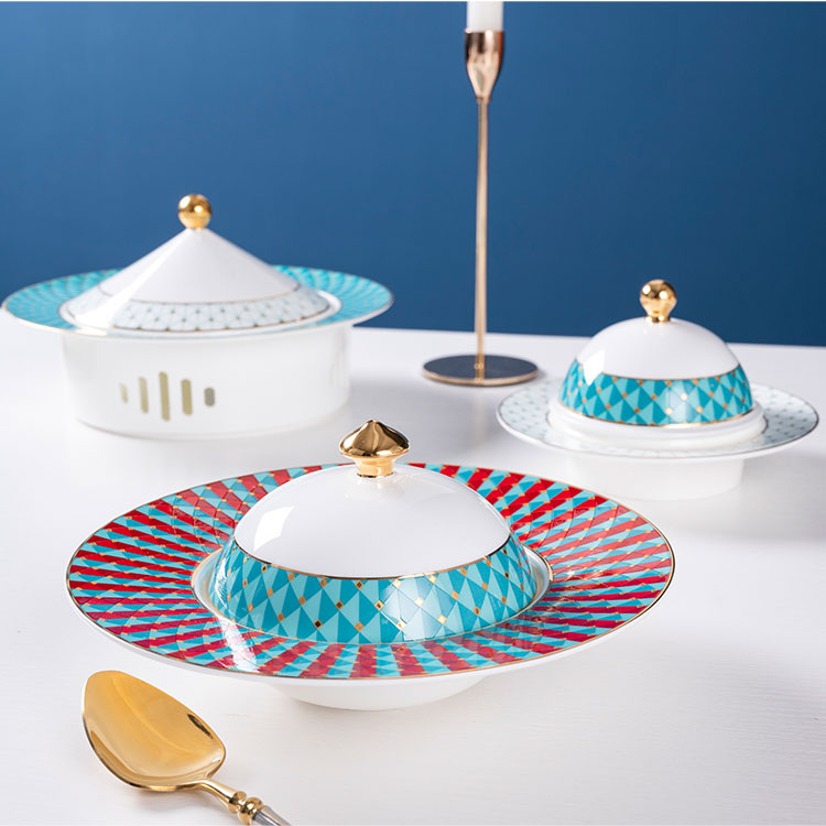 dishes plates set luxury (7)