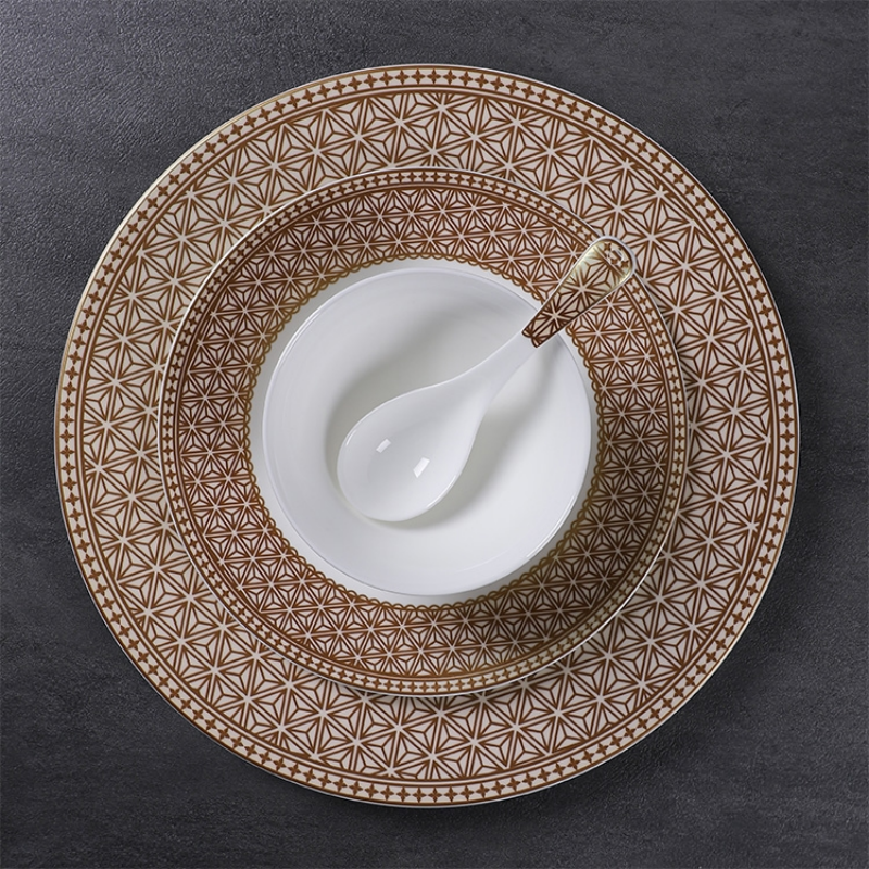 bone china decal tableware