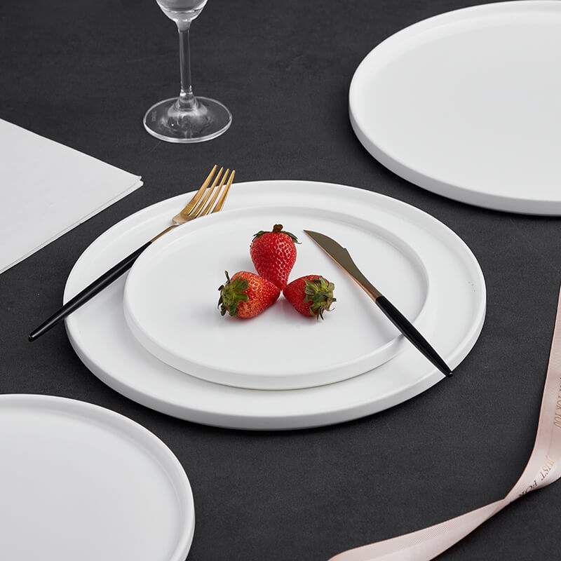 modern bone china plate